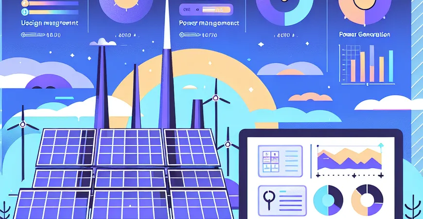 光伏发电企业 ERP 工具实测：设备维护与发电量统计的系统管理案例